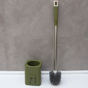 <span class=keywords><strong>Brosse</strong></span> de toilette à tige en acier inoxydable de vente chaude avec poignée sanitaire en PP Conception murale suspendue pour le nettoyage de la salle de bain - Product Image 6