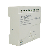Module de relais intelligent TUYA avec interrupteur Wi-Fi et télécommande RF 433 MHz, 4 canaux, 7 V à 32 V, récepteur RF sans USB
