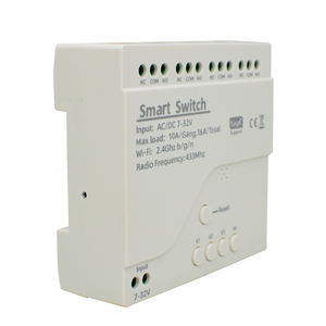 Interruptor Inteligente TUYA con Relé, <span class=keywords><strong>Wifi</strong></span> y Control Remoto RF de 433mhz, Módulo Inalámbrico de 4 Canales, 7V a 32V, Receptor RF sin USB - Product Image 3