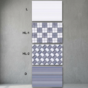 Azulejos de cerámica brillante Vistaar 20x30, azulejos de porcelana esmaltada pulida con impresión Digital, marca India Popular para Baño - Product Image 1