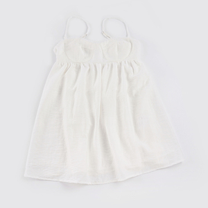 Spring Summer Fresh White Versatile Sexy V Neck Ruched Bust <b>Cami</b> <b>Top</b> <b>Loose</b> A Line Vacation Casual Sleeveless Vest - Product Image 6