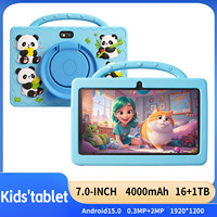 Support Anneau Rotatif pour Tablette Panda 7'' Écran Capacitif MTK Android 16 Go 1 To WiFi Contrôle Parental Type-C Nouveau Vente en Gros