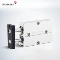 Cylindre pneumatique compact à double tige TN25x40, actionneur pneumatique de précision