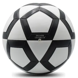 Direct Sales Official Size 5 Factory Soccer Ball Leather Material Custom Thermal Bonded Football With Huge Discount