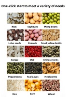 Trieuse de couleur de noisette et de riz NP Brand 7 Chutes Trieuse pour une séparation efficace des produits au Sri Lanka