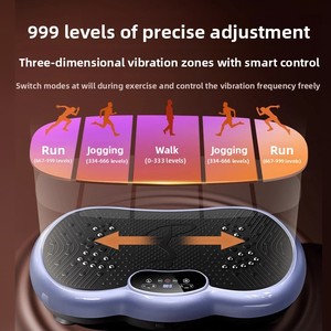 Plateforme vibrante Power Plate unisexe pour la perte <span class=keywords><strong>de</strong></span> poids, machine d'exercice pour amincir le corps - Product Image 3