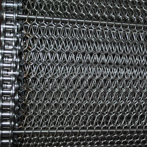 304 thép không gỉ xoắn ốc dây lưới băng tải máy sấy cho bánh - Product Image 4