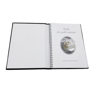 Cuốn Sách in ấn nhà máy tùy chỉnh xoắn ốc ràng buộc chia buồn cuốn sách in ấn bìa cứng cuốn sách in ấn - Product Image 4