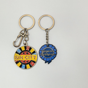 Premium <b>Personalized</b> Metal Key Tokens with Custom Digital Printing for Shopping Convenience & Brand Souvenirs - Product Image 1