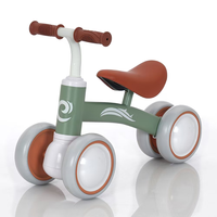 Vélo d'équilibre robuste en acier à haute teneur en carbone pour bébés, sans pédales, trotteur durable pour enfants, jouet à pousser pour garçons et filles