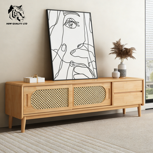 Mueble para TV de madera, aparador para TV, nuevo diseño moderno para sala de estar, suministro de fábrica, excelente precio, personalizable, gran stock, envío inmediato. - Product Image 1