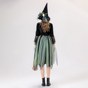 S-xl mago Oz vestito di garza a rete <span class=keywords><strong>strega</strong></span> retrò <span class=keywords><strong>Costume</strong></span> Cosplay di <span class=keywords><strong>Halloween</strong></span> - Product Image 2