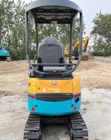 Excavadora Usada Kubota de 1.7 Toneladas, Mini Excavadora Kubota Usada Como Nueva, Totalmente Importada, Solo 600 Horas de Uso