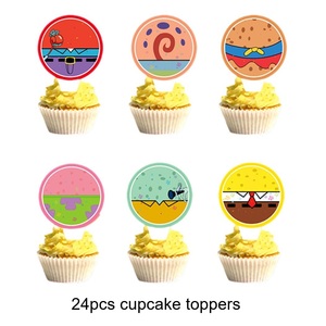 Kit de ballons de fête d'anniversaire pour enfants, ballons de dessin animé jaunes Sp0n_ge Bobs, ballons de fête pour bébé fille et garçon, ballons de fête de naissance, jouets en forme de ballons - Product Image 6