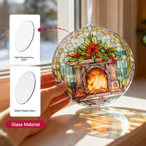 Adorno de Vidrio con Diseño de Animales Estilo Art Deco, Atrapasueños de 16 cm para Montar en la Pared, Decoración para el Hogar - Product Image 4