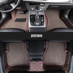 Juego completo de alfombrillas de coche de alta calidad, alfombrillas de cuero, alfombrillas antideslizantes para coche para Perodua Bezza, conductor de mano derecha - Product Image 6