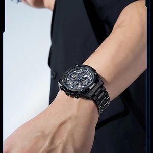 Reloj de Cuarzo para Hombre Mark Fairwhale 5049, Multifuncional, Resistente al Agua, con Calendario, Luminoso, Cronógrafo, Reloj Hombre, Montres Hommes - Product Image 2