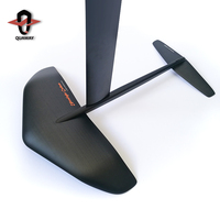 Vente d'usine QS-14, tapis en aluminium AL/carbone, feuille d'aluminium, Kitesurf, planche de Surf, feuille d'aile de Surf avec vis et sac gratuits