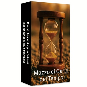 Jeu de cartes <span class=keywords><strong>Oracle</strong></span> Italian Time, 54 cartes avec boîte, 7x12cm, 300GSM, cartes de guidance pour la planification, personnalisation OEM, vente en gros - Product Image 1