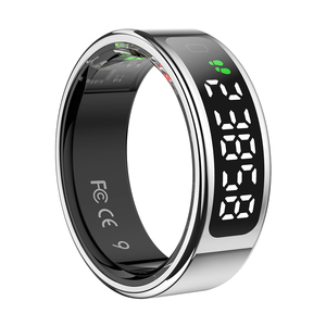 Tkyuan Nhà Máy Màn Hình LED Hiển Thị Thông Minh Vòng Hình Ảnh Kiểm Soát Oxy Máu Màn Hình Nhịp Tim Sức Khỏe Thông Minh Ngón Tay Thông Minh Vòng - Product Image 4