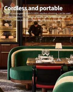 Venta al por mayor transfronteriza: Nueva lámpara de ambiente con forma de paraguas para dormitorio, mesita de noche, bar, cálida y moderna decoración del hogar. - Product Image 3