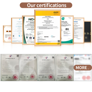 Vải dệt kim Jacquard 3D gợi cảm, chất liệu Pointelle 100gsm, 96.5% <span class=keywords><strong>Polyester</strong></span>, 3.5% Spandex, tái chế GRS - Product Image 5