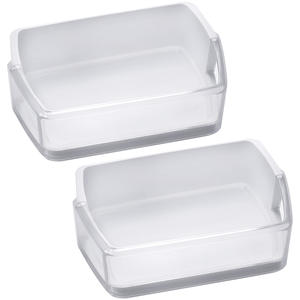 Refrigerator Compartment <b>Storage</b> <b>Box</b> Rectangle Food Grade Plastic Freshness Preservation Fridge Organizer - Product Image 2