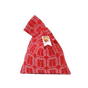 กระเป๋าลูกกวาดสำหรับงานแต่งงานสไตล์ทันสมัยกระเป๋าผ้าพับเก็บด้วยมือตัวละคร Xi ของที่ระลึกไฮเอนด์ - Product Image 6