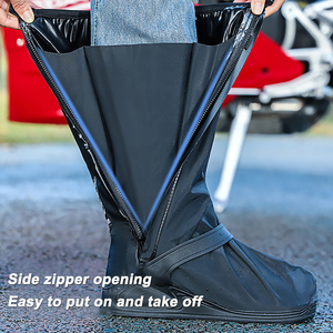 Couvre-<span class=keywords><strong>botte</strong></span> <span class=keywords><strong>de</strong></span> pluie <span class=keywords><strong>de</strong></span> <span class=keywords><strong>moto</strong></span> imperméable réutilisable résistant à l'usure couvre-chaussures <span class=keywords><strong>de</strong></span> pluie <span class=keywords><strong>de</strong></span> sécurité réfléchissantes à haut tube S-XXL <span class=keywords><strong>de</strong></span> Sport en plein air - Product Image 5