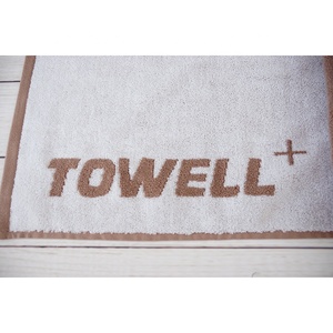 Venta al por <span class=keywords><strong>mayor</strong></span> de algodón terry toalla lisa con logo ejercicio toalla <span class=keywords><strong>centro</strong></span> de fitness uso - Product Image 5