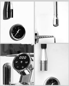 Nouvelle Machine à Café Commerciale Professionnelle Automatique 2026 pour <span class=keywords><strong>Pub</strong></span>, Cafetière Expresso avec Levier Vapeur - Product Image 3