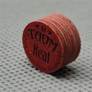 Embouts de queue de billard Taom HEAT Tip 14mm, embouts d'origine finlandais, souples, moyens, durs, embouts de queue de billard professionnels, accessoires de billard - Product Image 1