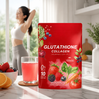 Collagène végétalien amincissant en marque blanche, peptides protéinés certifiés HACCP, supplément éclaircissant pour la peau, sachets de 10g, OEM