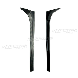 2Pcs Gloss Black Car Rear Window <b>Side</b> Spoiler Wing Splitter for Volkswagen Golf 7 MK7 Rline 2014-2018 Car Accessories - Product Image 3
