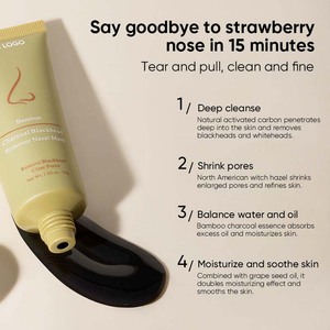 Vollgesicht hautpflege verfügbar akne unreinheiten pickel mitesser tief reine nase maske schwarze maske schönheitsprodukte schwarze maske gesicht - Product Image 6