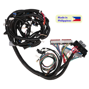 Custom Copper Core Rubber Insulated Industrial <b>Electrical</b> <b>Wiring</b> Harness with 220V/24V Adapter Connector for Control Systems - Product Image 1