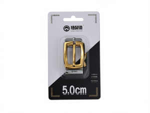 GZJASECI ROUICAMCN Fibbia per cintura 5,0 cm placcata oro, grande, forma quadrata e rotonda - Product Image 1