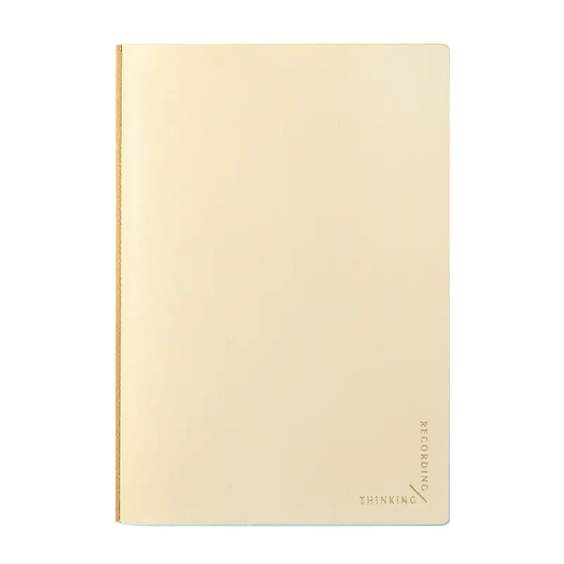 2022 creative trend business office A5 notebook positive and negative color stitching notepad