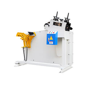 <span class=keywords><strong>2</strong></span> in 1 Coil Uncoiler Straightener Metal Sheet Unwinder Steel Plate Coiling Straightening untuk Jalur Pengumpan Mesin Press Tenaga - Product Image 2