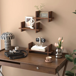 ชั้นวางของแบบแขวนติดผนัง3ชั้น, ชั้นวางของแบบแขวนติดผนังกระถางต้นไม้แบบแขวน - Product Image 5