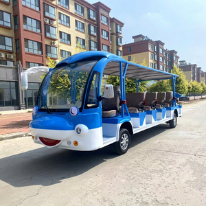 Autobús Turístico con Diseño de Cabeza de Pez, 8-14 Plazas, Eléctrico, para Parques Temáticos - Product Image 1