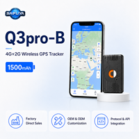 Mini traceur GPS portable 4G WiFi LBS GLONASS GSM étanche avec autonomie ultra longue et historique de navigation