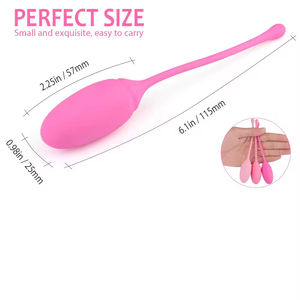 Kit de 6 boules vaginales en gros, poids variés, étanche, rechargeable par USB, écologique, pour débutants en exercices du plancher pelvien - Product Image 6