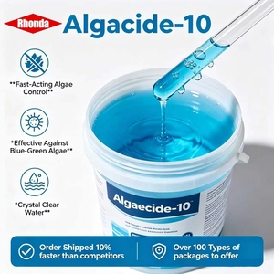 RHONDA Algaecide-10 Liquide bleu, <span class=keywords><strong>sel</strong></span> d'ammonium quaternaire, élimination rapide des algues bleues et vertes, produit chimique pour le traitement de l'<span class=keywords><strong>eau</strong></span> des piscines - Product Image 3