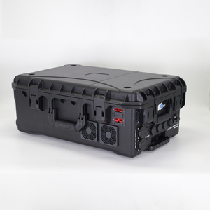 Energía de emergencia al aire libre AC DC 5120Wh LFP Batería 3600W Inversor bidireccional Trolley Box Estación de energía portátil - Product Image 5