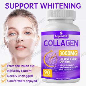 エーグルウェル マルチコラーゲンカプセル 複合コラーゲン ビタミン ソフトジェル サプリメント プライベートラベル マルチコラーゲンカプセル - Product Image 3