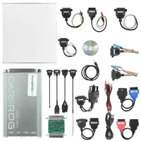 Adaptador completo Carprog V13.77 en línea SERG2000CAR000UA Keygen gratis con caja/bolsa para Air-Bag Radio/IMMO OBD2 ECU Reparación de reinicio