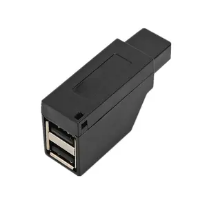 Мини-концентратор USB 3,0 адаптер удлинитель 3 порта для ПК ноутбука Mac высокоскоростной U-диск ридер