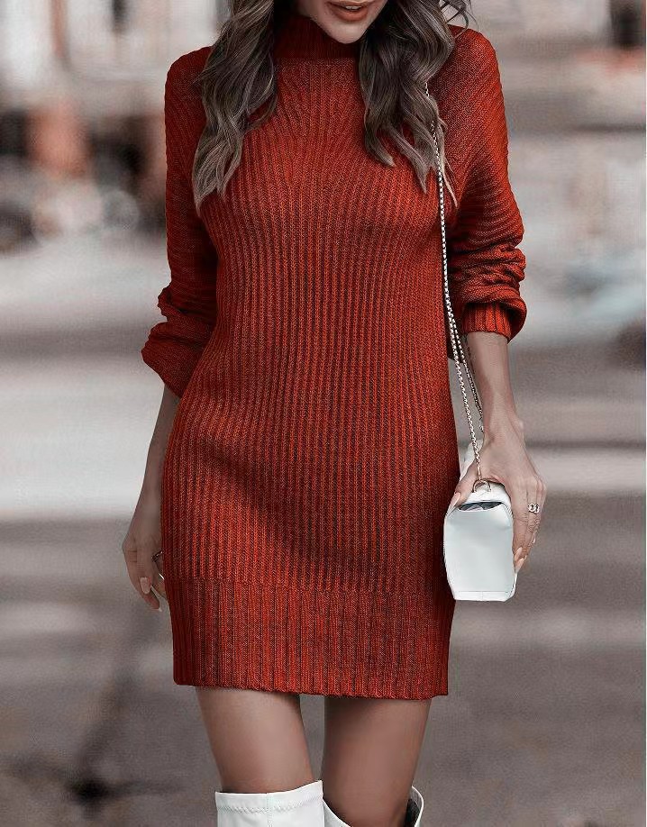 long sleeve sweater dress Catherine Sweater Dress – NIA main image 1