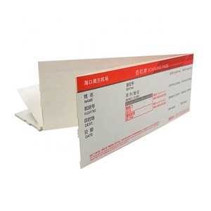 Alta calidad de encargo barato papel de aerolínea equipaje vuelos entradas - Product Image 2